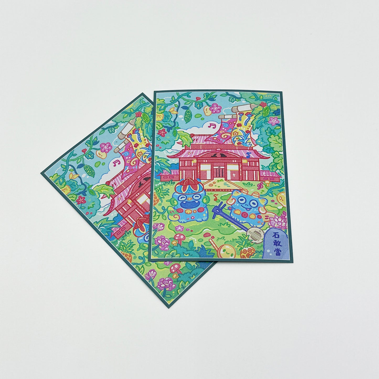 Shisa Garden Card Sleeves