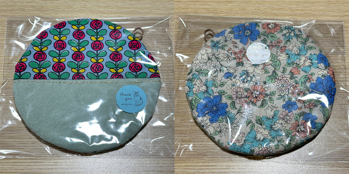 Posavasos de tela hechos a mano - Tamaño plato redondo