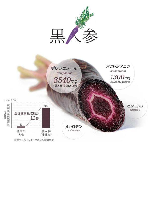 Black Carrot Boost – Okinawan Antioxidant Tablets (1000 Count)