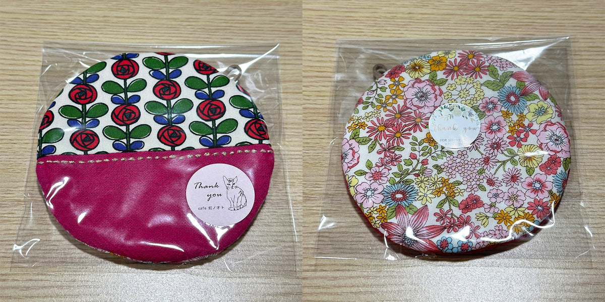 Posavasos de tela hechos a mano - Tamaño de taza redondo