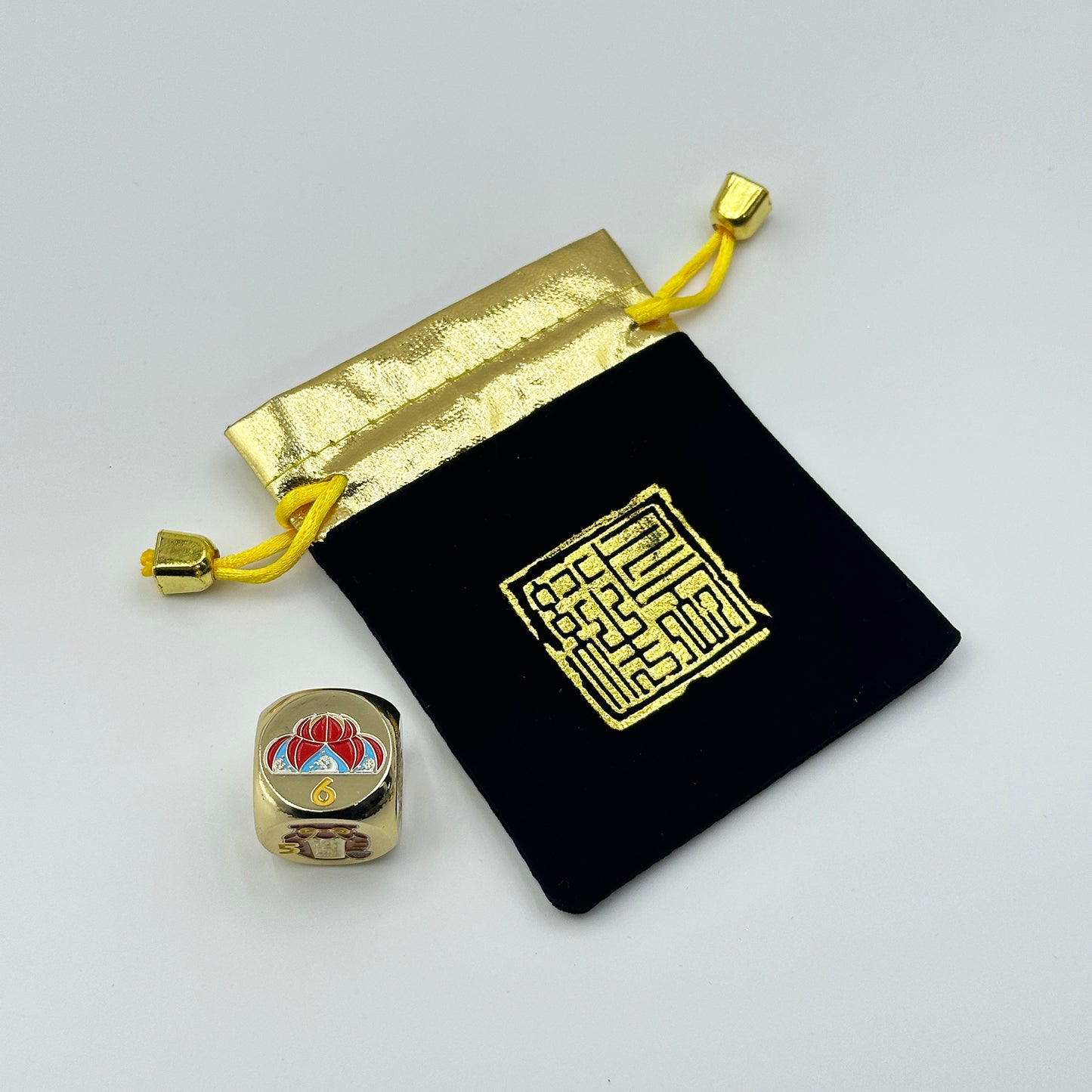 Okinawan Culture Engraved Dice