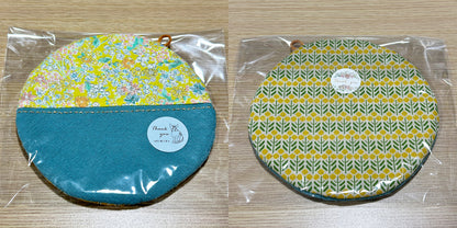 Hand-made Fabric Coasters - Round Dish sized
