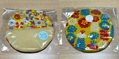 Hand-made Fabric Coasters - Round Dish sized