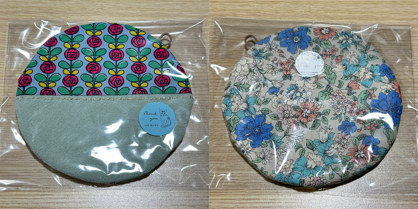 Hand-made Fabric Coasters - Round Dish sized