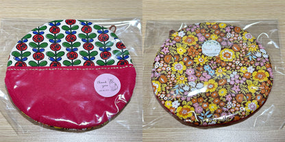 Hand-made Fabric Coasters - Round Dish sized