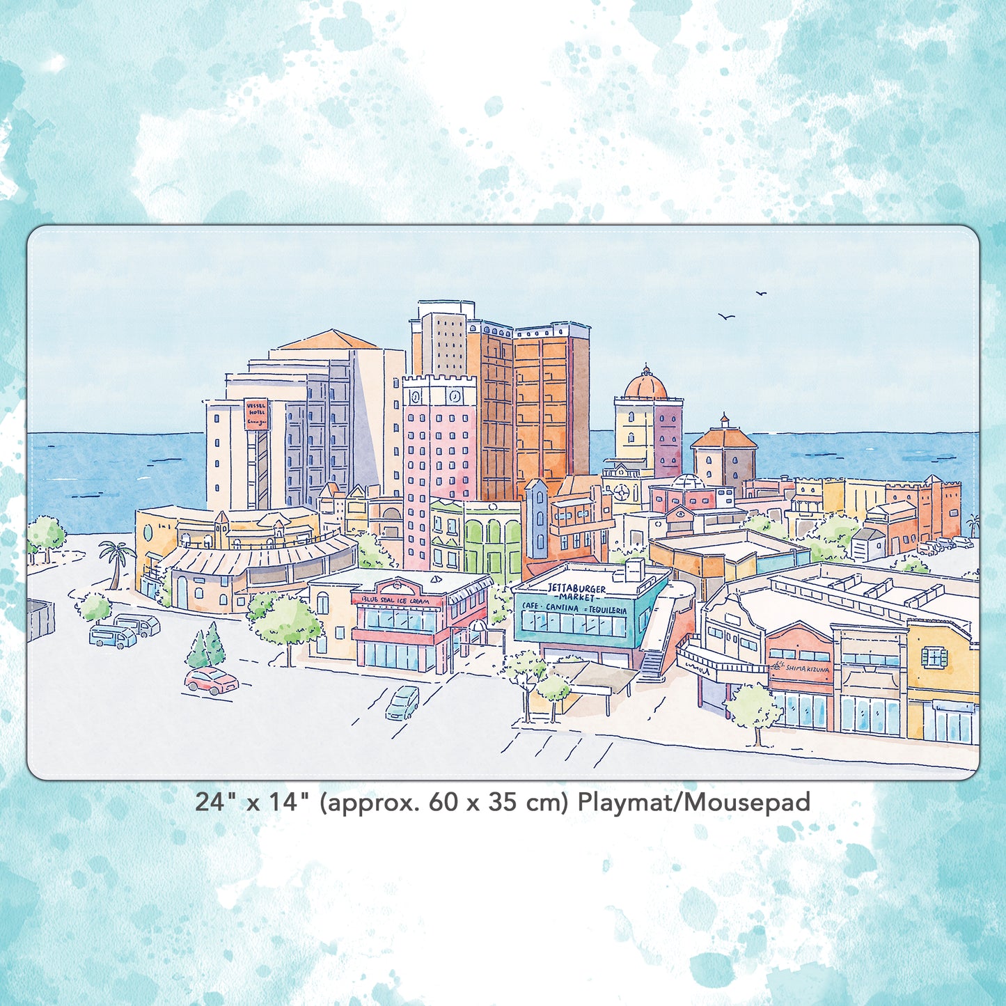 Depot Island Streetscape Playmat