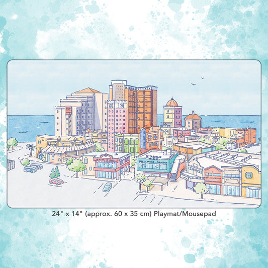 Depot Island Streetscape Playmat