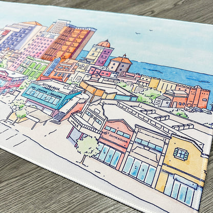Depot Island Streetscape Playmat
