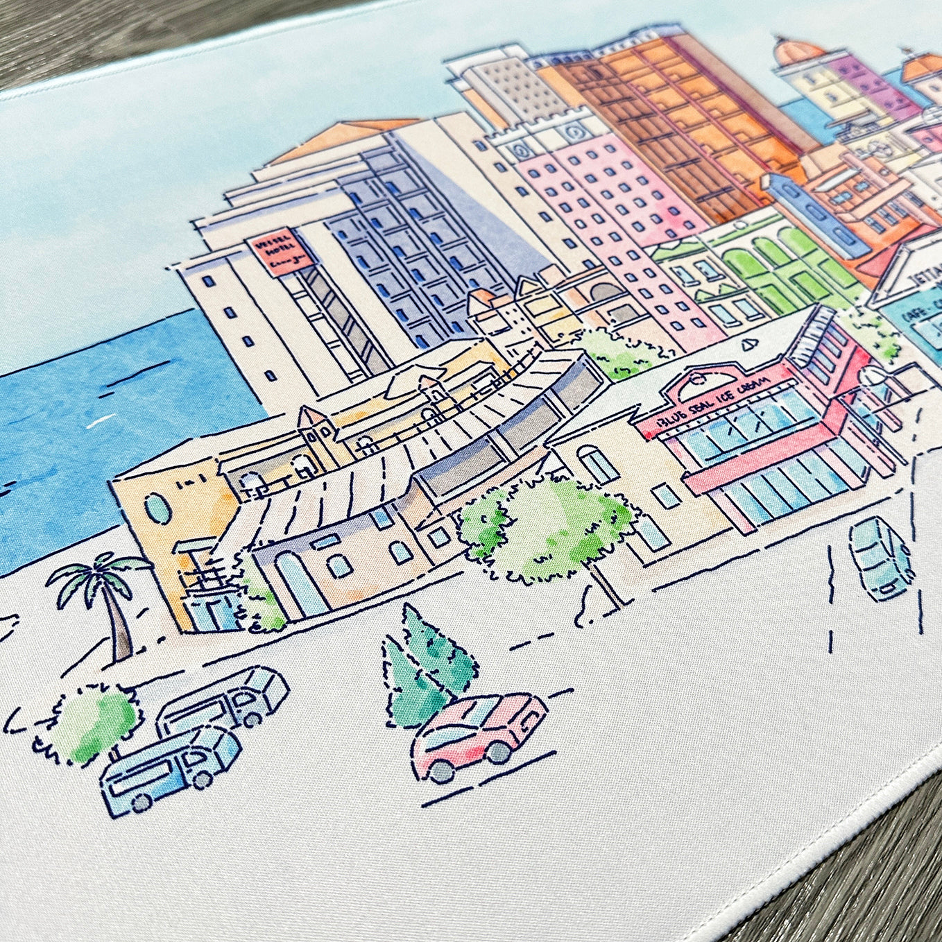 Depot Island Streetscape Playmat