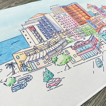 Depot Island Streetscape Playmat