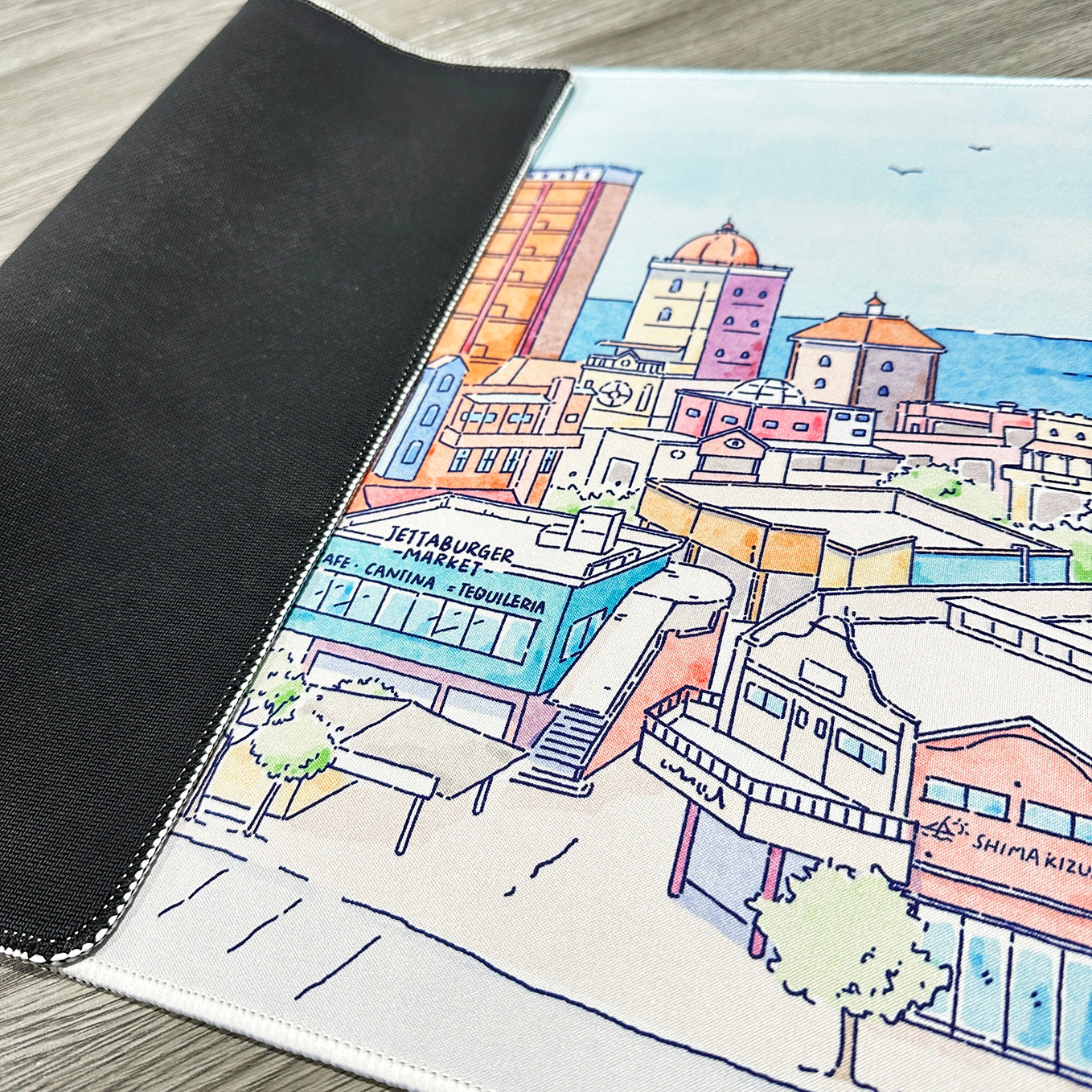 Depot Island Streetscape Playmat