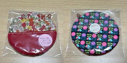 Hand-made Fabric Coasters - Round Cup sized