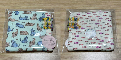 Hand-made Fabric Coasters - Square size