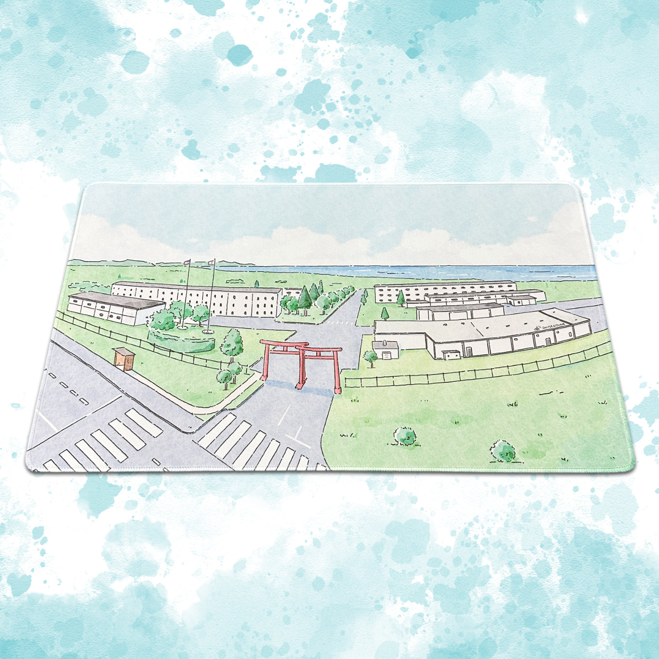 Torii Station Playmat